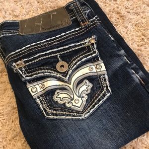 Trademark H Iconic Slim Boot Jean Size 25